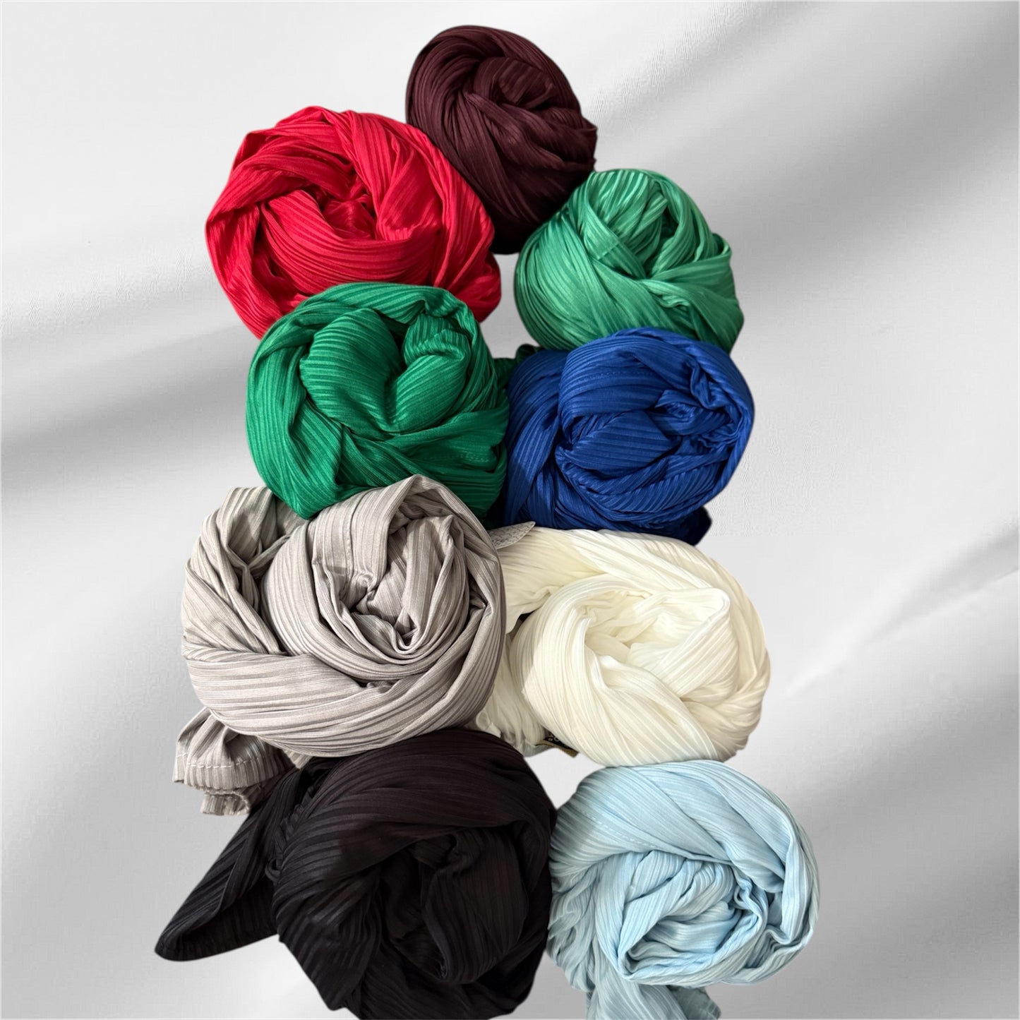 Pleated Scarf